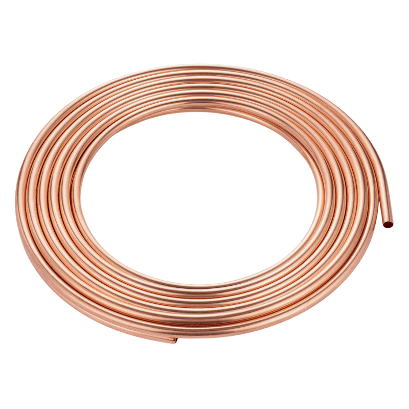 TUBO DE COBRE FLEXIBLE 1/8" X 15.2MTS
