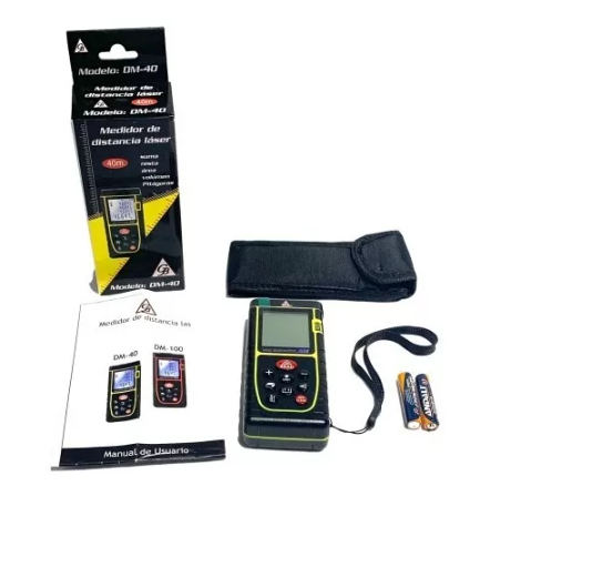 MEDIDOR DE DISTANCIA LASER MARCA GB MODELO DM-40