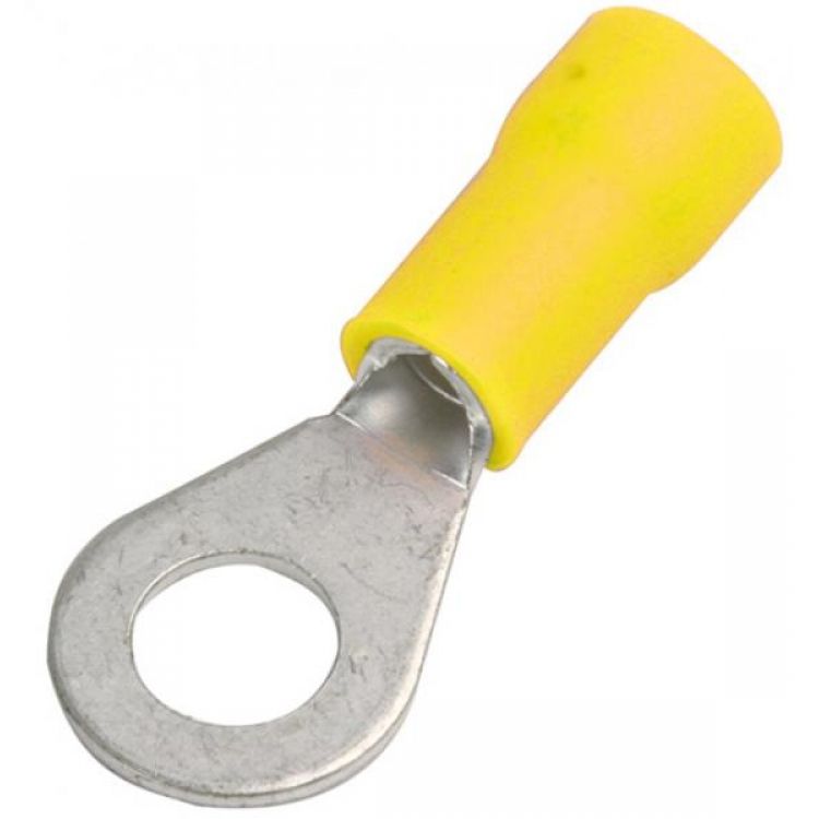 TERMINAL DE OJILLO AMARILLO  10-12AWG