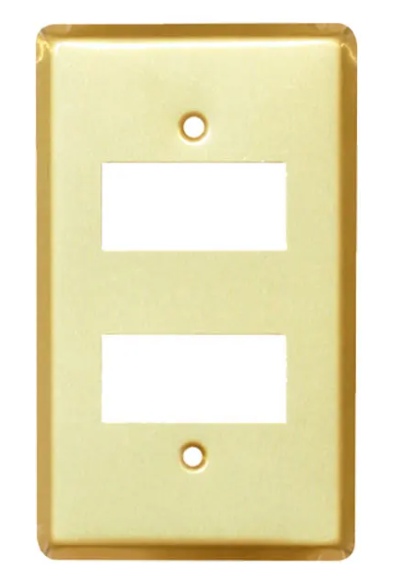 PLACA DE ALUMINIO LINEA 3000 ORO 2U MARCA ASTRO