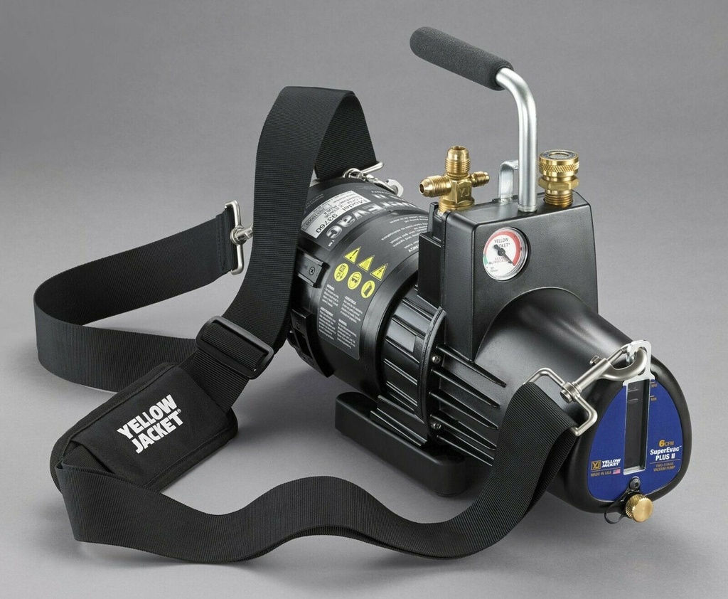 BOMBA DE VACÍO MARCA YELLOW JACKET SUPEREVAC PLUS II 11 CFM CON BLDC (93790)