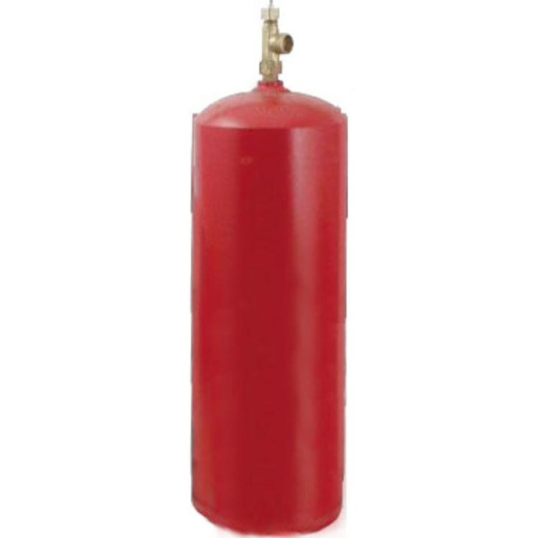 TANQUE PARA ACETILENO ROJO 40 PIE CUB. DIMENSION EXT. 6 PULG. ALT. CON VALVULA 23.25PULG. PESO 25LBS CONEXION CGA 520 ESPECIFICACIONES "DOT" MARCA UNIWELD B40