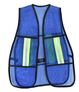 CHALECO DE MAYA AZUL REY