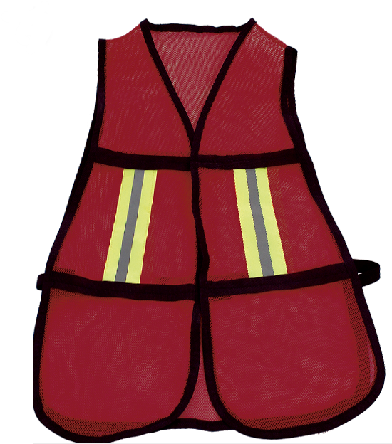 CHALECO DE MAYA ROJO