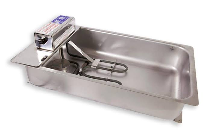 Charola de Condensados Evapoway modelo DM15WW-2D a 1500 wats a 208v dimensiones 21" Largo x 13" Ancho x 4" Alto 