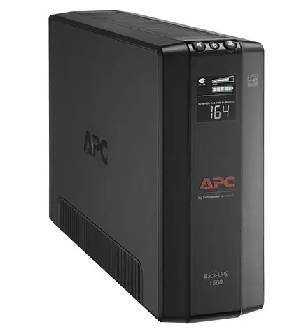 UPS APC BACK-UPS PRO - 1500VA/900W - 10 CONTACTOS NEMA 5-15R - LÍNEA INTERACTIVA - LCD - AVR  MODELO: BX1500M-LM60