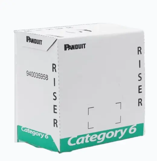 BOBINA DE CABLE UTP, CATEGORÍA 6 DE ALTO RENDIMIENTO (+350 MHZ), 23 AWG, PVC (CMR, RISER), BOBINA DE 305 M, COLOR AZUL MODELO: PUR6C04BU-F MARCA: PANDUIT