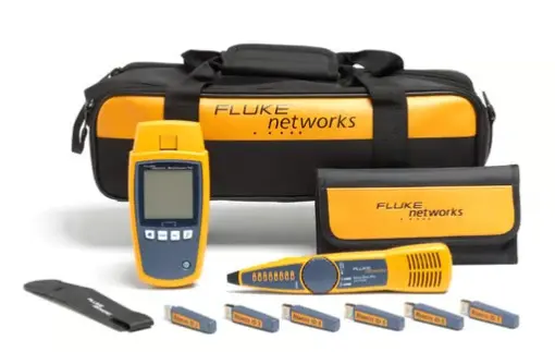 KIT PROFESIONAL DE VERIFICADOR DE RED MICROSCANNER POE, PARA COMPROBACIÓN DE REDES DE VOZ, DATOS, VIDEO Y POE 802.3AF, AT, BT Y UPOE, CON PANTALLA LCD RETROILUMINADA MAPEO GRÁFICO Y LONGITUD EN UNA SOLA PANTALLA COMPATIBLE CON CABLES DE BAJO VOLTAJE SIN ADAPTADORES DISTANCIA HASTA FALLOS MOSTRADA CON PRECISIÓN IDENTIFICACIÓN RÁPIDA DE CABLES Y DISPOSITIVOS LEJANOS INCLUYE SONDA INTELLITONE PRO 200 Y ACCESORIOS MODELO: MS-POE-KIT MARCA: FLUKE NETWORKS 