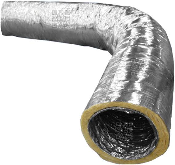 DUCTO FLEXIBLE DE 8” CON AISLAMIENTO PARA SALIDA DE AIRE
