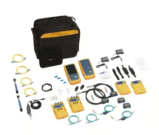 CERTIFICADOR DSX-8000 PARA CABLE DE COBRE CAT5E, CAT6, CAT6A Y CAT8, CON MÓDULOS OLTS QUAD CERTIFIBER PRO, CON WIFI INTEGRADO Y PANTALLA LCD DE 5.7 IN, VERSIÓN INTERNACIONAL CERTIFICACIÓN HASTA CATEGORÍA 8/2 GHZ TIEMPO DE PRUEBA RÁPIDO: 8 SEGUNDOS PARA CAT 6A REDUCCIÓN DE COSTOS DE CERTIFICACIÓN HASTA EN 2/3 INTEGRACIÓN CON SERVICIO EN LA NUBE LINKWARE LIVE MÓDULOS PARA CERTIFICACIÓN OLTS, OTDR E INSPECCIÓN DE FIBRA MODELO: DSX2-8000QIINT MARCA: FLUKE NETWORKS 