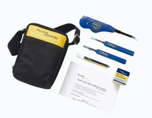 KIT AVANZADO DE LIMPIEZA DE FIBRA ÓPTICA, PARA 2150 PROCESOS DE LIMPIEZA LIMPIEZA SENCILLA CON INSERCIÓN Y PRESIÓN BÁSICAS COMPATIBLES CON MÚLTIPLES TIPOS DE CONECTORES INCLUYE LIMPIADORES QUICK CLEAN DE 1.25 MM Y 2.5 MM ELIMINAN SUCIEDAD QUE AFECTA RENDIMIENTO DE RED COMPLEMENTO IDEAL PARA ENTORNOS DE FIBRA ÓPTICA MODELO: NFC-KIT-CASE-E MARCA: FLUKE NETWORKS 