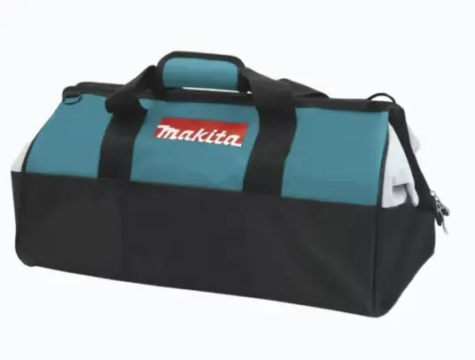 MOCHILA PARA HERRAMIENTAS DE 24" CON DOBLE CERRADURA DE METAL (60 X 25 X 30 CM) CONVENIENTE ALMACENAMIENTO PARA HERRAMIENTAS Y ACCESORIOS FABRICADO CON TELA INDUSTRIAL RESISTENTE CREMALLERA DE ALTA CALIDAD PARA FÁCIL OPERACIÓN ASAS REFORZADAS PARA MAYOR DURABILIDAD USO EN CONDICIONES DURAS DEL LUGAR DE TRABAJO MODELO: 8312716 MARCA: MAKITA 
