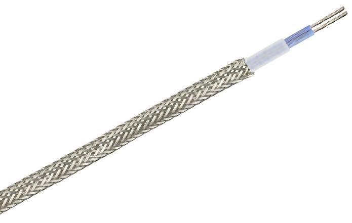 CABLE CALEFACCION RESISTENCIA DE 30W/MTR TRENZADA CON MALLA METÁLICA MODELO AKO52341 POR METRO