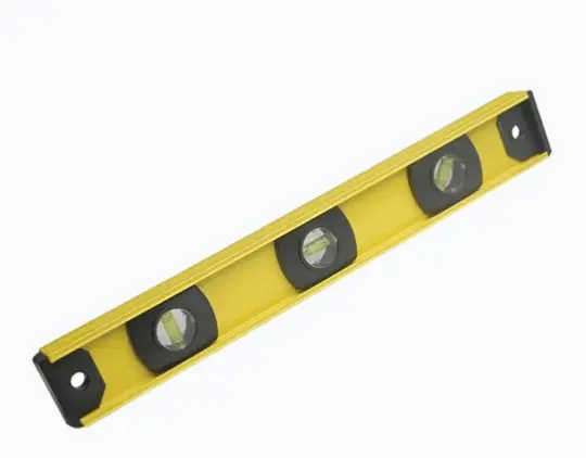 NIVEL DE ALUMINIO DE 14", CON GOTAS HORIZONTALES Y VERTICALES. GOTAS HORIZONTAL, VERTICAL Y 45 GRADOS VENTANA AMPLIA PARA FACILITAR LA LECTURA FABRICADO EN ALUMINIO INYECTADO RESISTENTE PRECISIÓN DE NIVELACIÓN DE 0.5MM/PULGADA LONGITUD DE 14 PULGADAS MODELO: SYS-122102 MARCA: SURTEK 