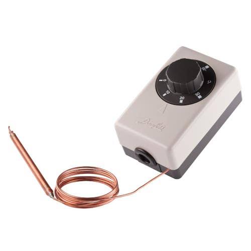 TERMOSTATO ANALOGO MARCA DANFOSS MODELO UT 72 RANGI DE OPERACION -30 A 30°C