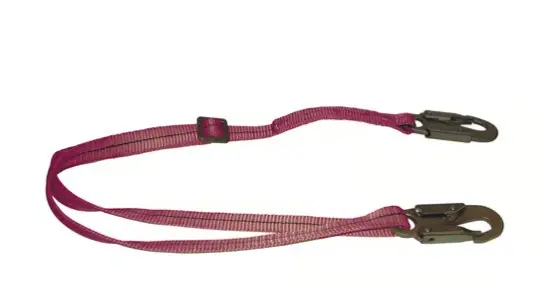 BANDA DE POSICIONAMIENTO PARA ARNÉS DE SEGURIDAD COSTURAS REFORZADAS PARA MAYOR DURABILIDAD DIÁMETRO DE 1/2 PULGADA GANCHOS DOBLE SEGURO PARA SEGURIDAD AUMENTADA RESISTENCIA A LA TENSIÓN DE 2,722 KG CUMPLE NORMAS ANSI A10.14 Y Z359.1 MODELO: SYS-USBL2 MARCA: URREA 