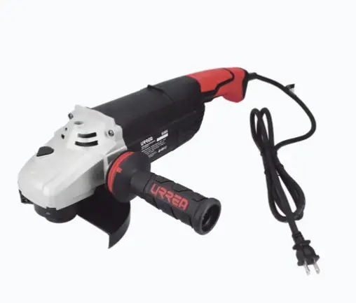 ESMERILADORA ANGULAR 7" / 2400 W / 120 V. CAJA DE ENGRANES METÁLICA PARA DURABILIDAD EXTREMA EMPUÑADURA AJUSTABLE CON SISTEMA ANTIVIBRACIÓN EFICAZ MOTOR CON BALEROS DE NEOPRENO DE ALTA RESISTENCIA POTENTE MOTOR DE 2,400 W A 8,000 R/MIN CAPACIDAD DE DISCO DE 7 PULGADAS MODELO: SYS-EA-1007A MARCA: URREA 