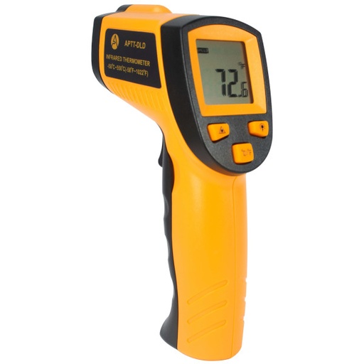 TERMOMETRO PISTOLA LASER INFRAROJO -50°C A 550°C MARCA APPLI PARTS MODELO APTT-DLD  