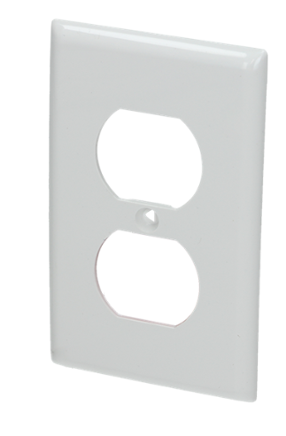 PLACA LINEA 2000 DUPLEX MARCA ASTRO COLOR BLANCA