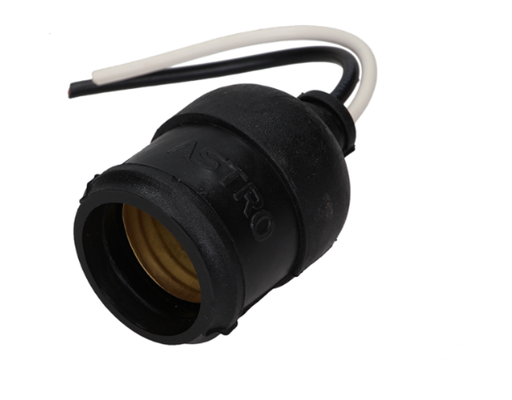 SOCKET INTEMPERIE MARCA ASTRO COLOR NEGRO