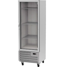 ARF-17 MARCA ASBER CONGELADOR VERTICAL INTERIOR Y EXTERIOR ACERO INOXIDABLE TEMPERATURA: -18°C / -22°C DIMENSIONES: 685MM X 675 MM X 1981 MM 1 PUERTA, 3 PARRILLAS	