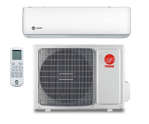 Aire Acondicionado Tipo Mini Split marca Trane de 1 TR en R410A a 115v Frío y Calor eficiencia convencional 
