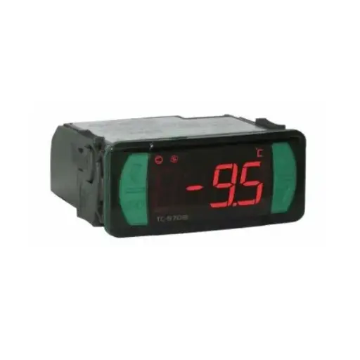 Full Gauge TC-970E LOG ECO Sustituye TC-940 TC-960 Controlador Electrónico Congelación 2 Sensores, 4 Salidas, 1 Entrada Digital, Datalogger 110/220v