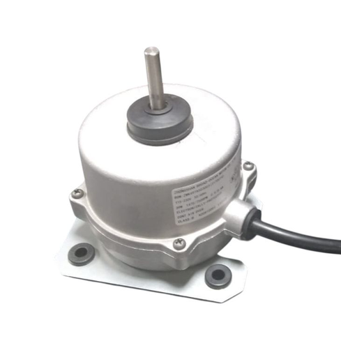 MOTOR CONDENSADOR ZHONGSHAN 39W GRIS CON BASE a 120-230V 750/1475 RPM  EQUIVALENTE F2012A5030 código 3170074