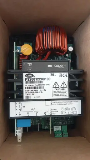 VARIADOR DE FRECUENCIA CARELL VFD PS20012200100 POWER+ 12A, 200-240VAC 1PH, REEMPLAZA AL PSD101021A