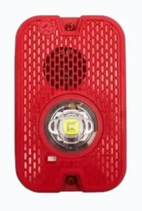 SIRENA CON LÁMPARA LED ESTROBOSCÓPICA / A 2 HILOS MODELO: P2GRKLED MARCA: SYSTEM                                                       